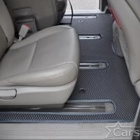 Автомобильные коврики EVA на Kia Carnival III (11мест) 2+2+3 с трансформерами (2014-2021)