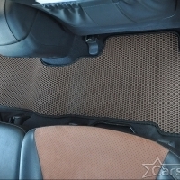 Автомобильные коврики EVA на Hyundai Santa Fe III 3 ряда (2012-2018)