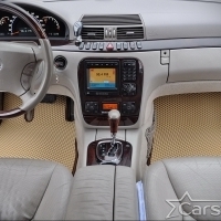 Автомобильные коврики EVA на Mercedes-Benz S-klasse IV W220 Long (1998-2005)