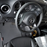 Автомобильные коврики EVA на Mercedez-Benz V-klasse II W447 (2 ряд - 2 места с проходом) (2014->)
