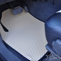 Коврики текстильные на Nissan Navara III даблкаб (2005-2015)