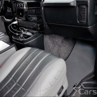 Коврики текстильные на Chevrolet Express II с консолью (2002->)