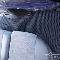 Коврики текстильные на Nissan Pathfinder III 3 ряда (2004-2014)