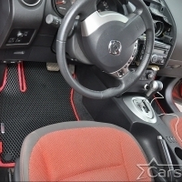 Коврики текстильные на Nissan Qashqai 2+ 3 ряда (2008-2013)