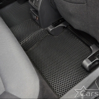 Коврики текстильные на Opel Zafira B 3 ряда (2005-2014) 