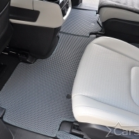 Коврики текстильные на Kia Carnival IV (9мест) Корея (2020->) 