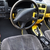 Коврики текстильные на Mitsubishi Galant VIII Европа (1996-2003)