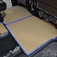 Двухслойные коврики EVA на Nissan Serena III C25 пр.руль (2005-2010)