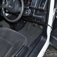 Двухслойные коврики EVA на Nissan Serena IV C26 пр.руль (2010-2016)