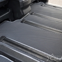 Двухслойные коврики EVA на Toyota Vellfire I пр.руль (2008-2014) 2 ряд - 2 места