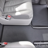 Двухслойные коврики EVA на Toyota Sienna III 6 мест (2010-2020)