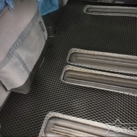 Двухслойные коврики EVA на Honda Stepwgn II пр.руль (2001-2005)