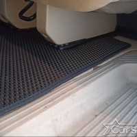 Двухслойные коврики EVA на Nissan Serena II C24 пр.руль (2000-2005)