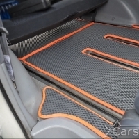 Двухслойные коврики EVA на Toyota Estima II пр.руль (2000-2006)
