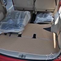 Двухслойные коврики EVA на Toyota Sienta I пр.руль (2003-2015)