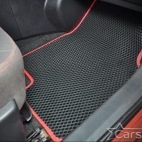 Двухслойные коврики EVA на Nissan Qashqai 2+ 3 ряда (2008-2013)