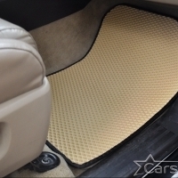 Двухслойные коврики EVA на Toyota Sequoia II 3 ряда (2008->)