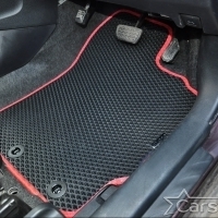 Двухслойные коврики EVA на Toyota Ractis I пр.руль 2WD (2005-2010) 
