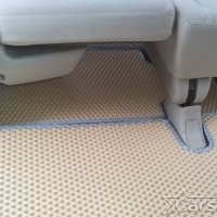 Двухслойные коврики EVA на Toyota Noah-Voxy II пр.руль (2007-2015) Без салазок
