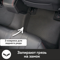 Автомобильные коврики EVA на BAIC U5 Plus (2021->)