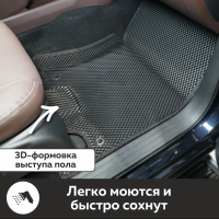 Автомобильные коврики EVA на Oting Paladin (2023->) 3D EVA MAX