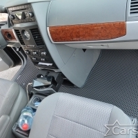 Автомобильные коврики EVA на Chrysler Town & Country V (2007->) 2 ряд: кресла 2+1 без прохода