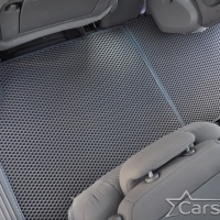 Автомобильные коврики EVA на Chrysler Town & Country V (2007->) 2 ряд: кресла 2+1 без прохода