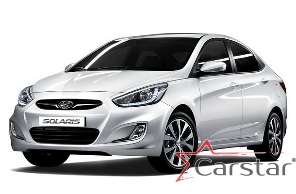 Двухслойные коврики EVA для Hyundai Solaris I (2010-2017)