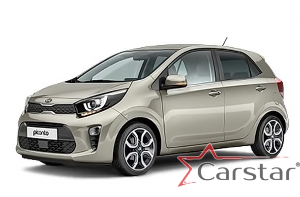 Двухслойные коврики EVA для Kia Picanto III (2017->)