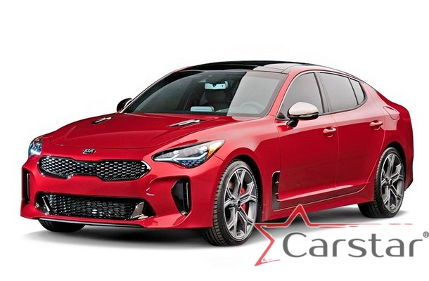 Двухслойные коврики EVA для Kia Stinger I (2017->)