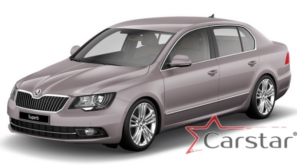 Текстильные коврики для Skoda Superb II (2008-2015)