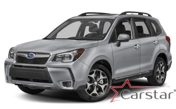 Двухслойные коврики EVA для Subaru Forester IV (2012-2018)