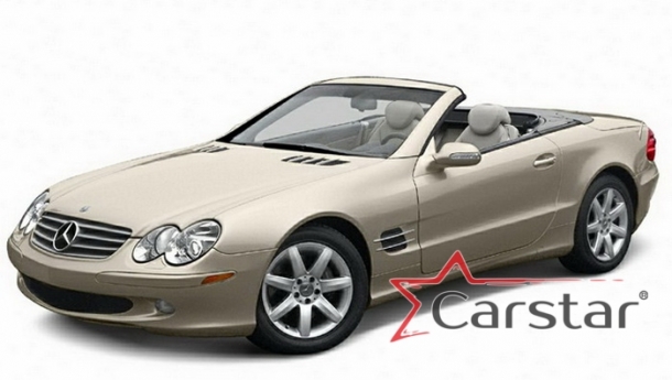 Двухслойные коврики EVA для Mercedes-Benz SL-klasse R230 (2001-2011)