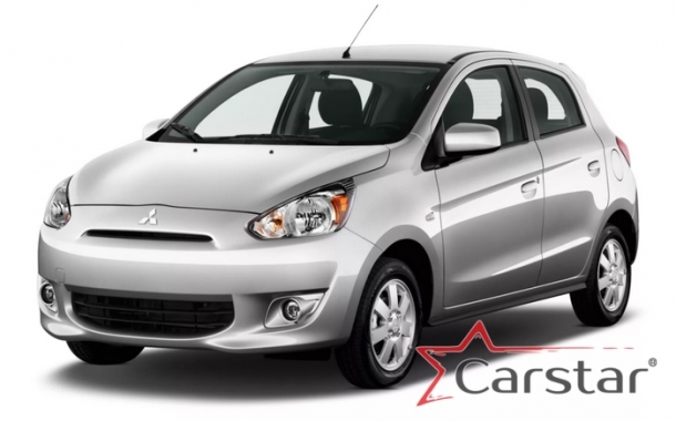 Двухслойные коврики EVA для Mitsubishi Mirage VI (2012-2015)