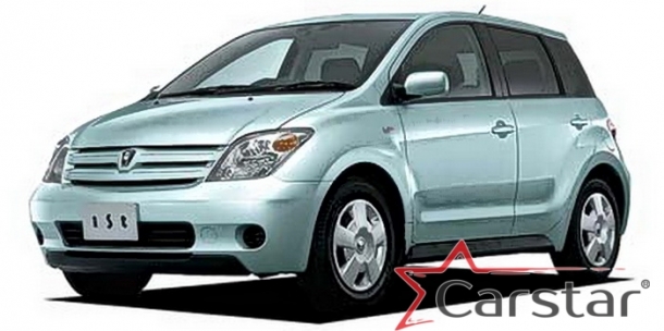 Двухслойные коврики EVA для Toyota Ist I пр.руль (2001-2007)