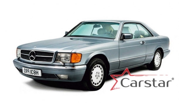 Двухслойные коврики EVA для Mercedes-Benz S-klasse II W126 (1979-1991) 