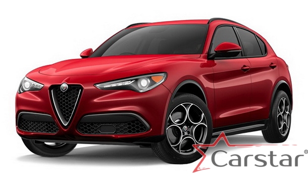 Текстильные коврики для Alfa Romeo Stelvio I (2016->)