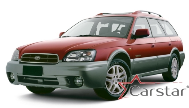 Текстильные коврики для Subaru Outback II пр.руль (1999-2003)
