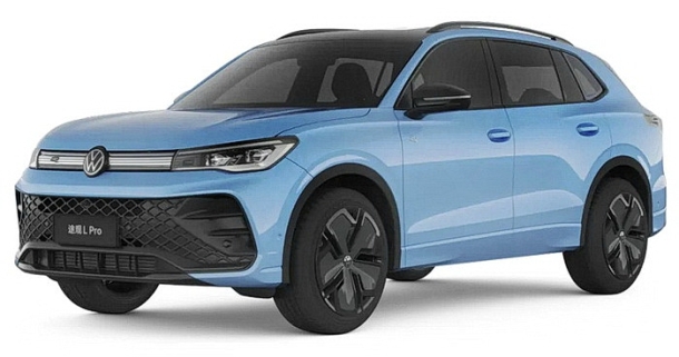 Автомобильные коврики EVA для Volkswagen Tiguan III L Pro Китай (2023->) 