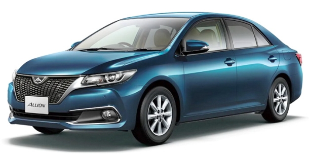 Текстильные коврики для Toyota Allion II (2010-2021)