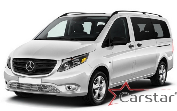 Двухслойные коврики EVA для Mercedez-Benz Vito III W447 (2014->)
