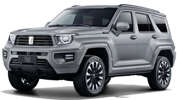 Двухслойные коврики EVA для Tank 700 (2024->)