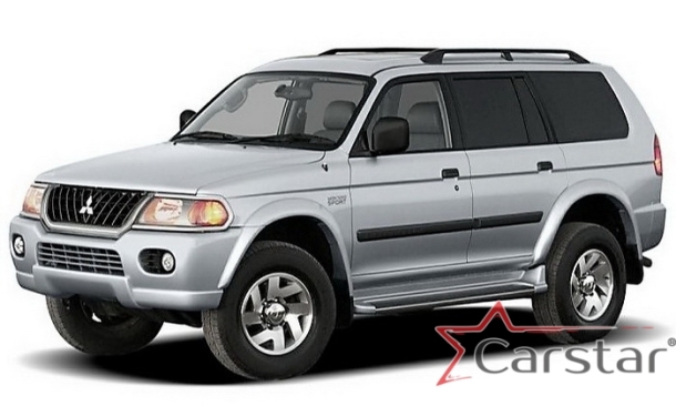 Автомобильные коврики EVA 3D для Mitsubishi Pajero Sport I (1998-2008)