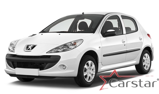 Автомобильные коврики EVA 3D для Peugeot 206 (1998-2012)