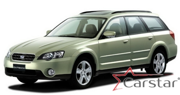 Автомобильные коврики EVA 3D для Subaru Outback III (2003-2009)
