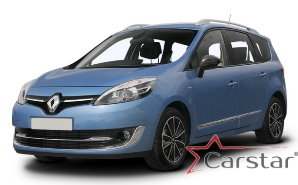 Автомобильные коврики EVA 3D для Renault Scenic III (2010-2016)