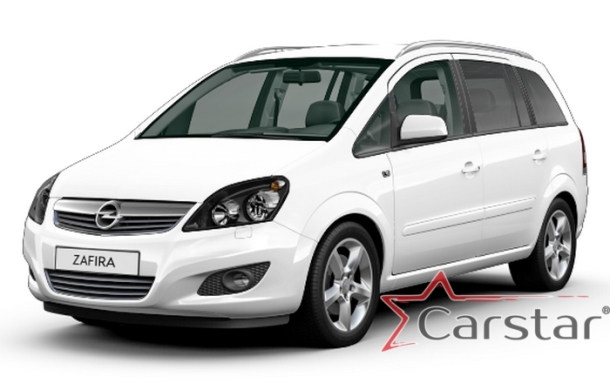 Автомобильные коврики EVA 3D для Opel Zafira B (2005-2014) 