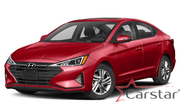 Автомобильные коврики EVA 3D для Hyundai Elantra VI рестайл (2018-2020)