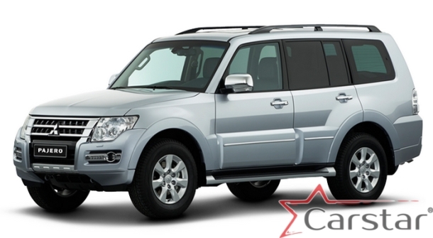 Автомобильные коврики EVA 3D для Mitsubishi Pajero IV 5D (2006->)