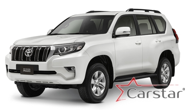Автомобильные коврики EVA 3D для Toyota Land Cruiser Prado 150 рестайл пр.руль (2013->)
